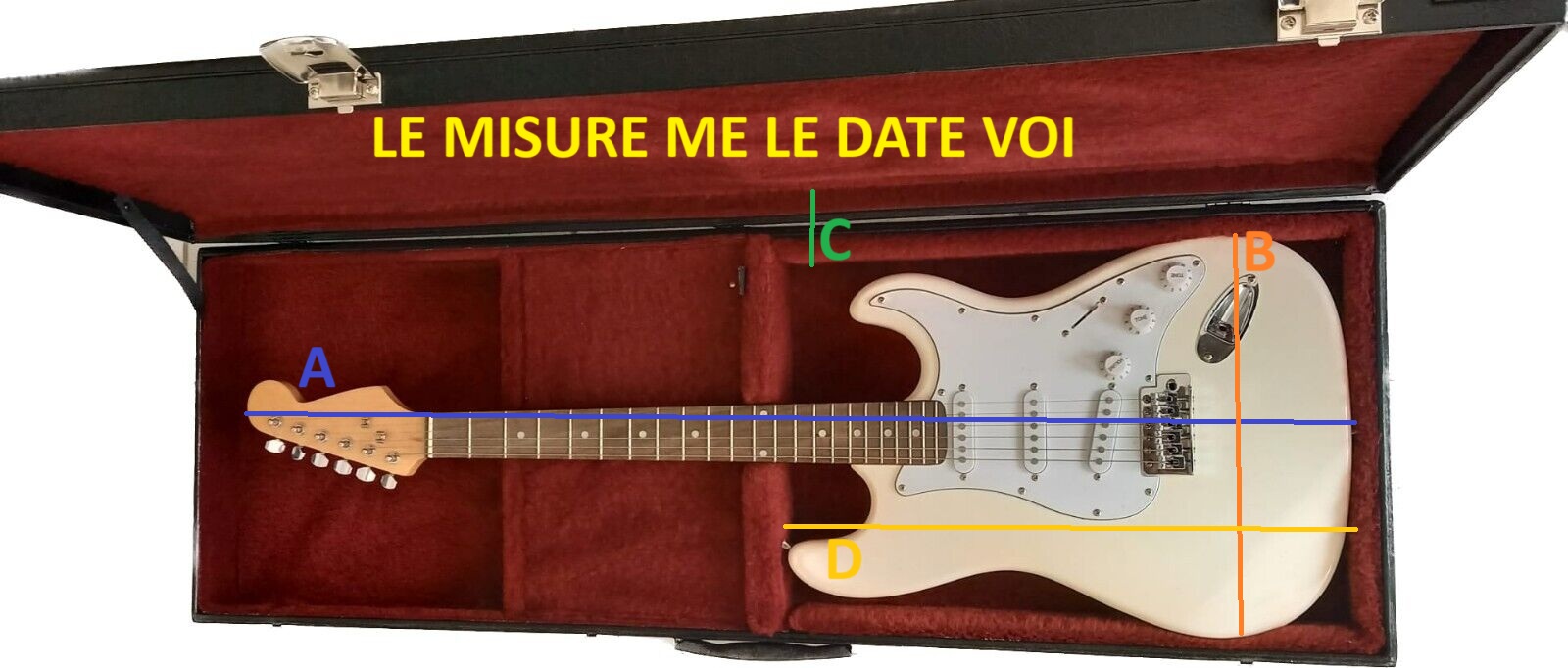 Custodie chitarre VS Guitars & Cases Custodia rigida per chitarra ele